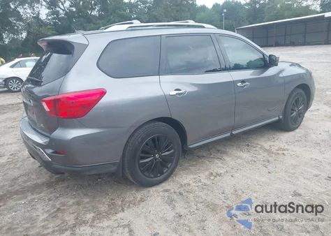 2018 Nissan Pathfinder Sl из США, поврежденный, VIN 5N1DR2MN3JC620216